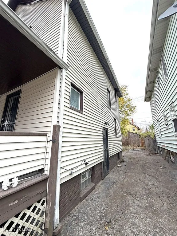 View of property exterior