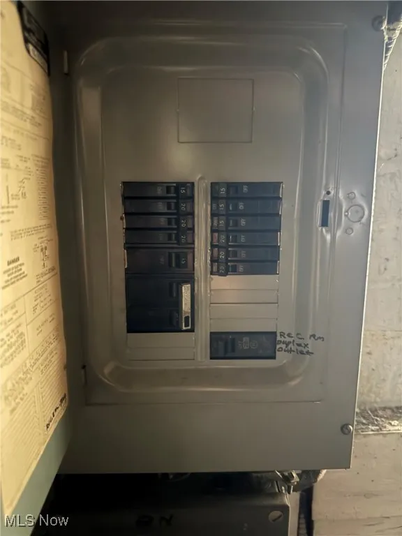 Utilities featuring electric panel