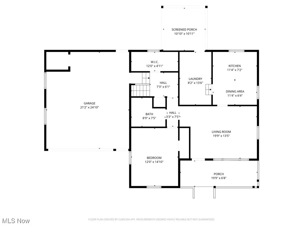 View of floor plan / room layout