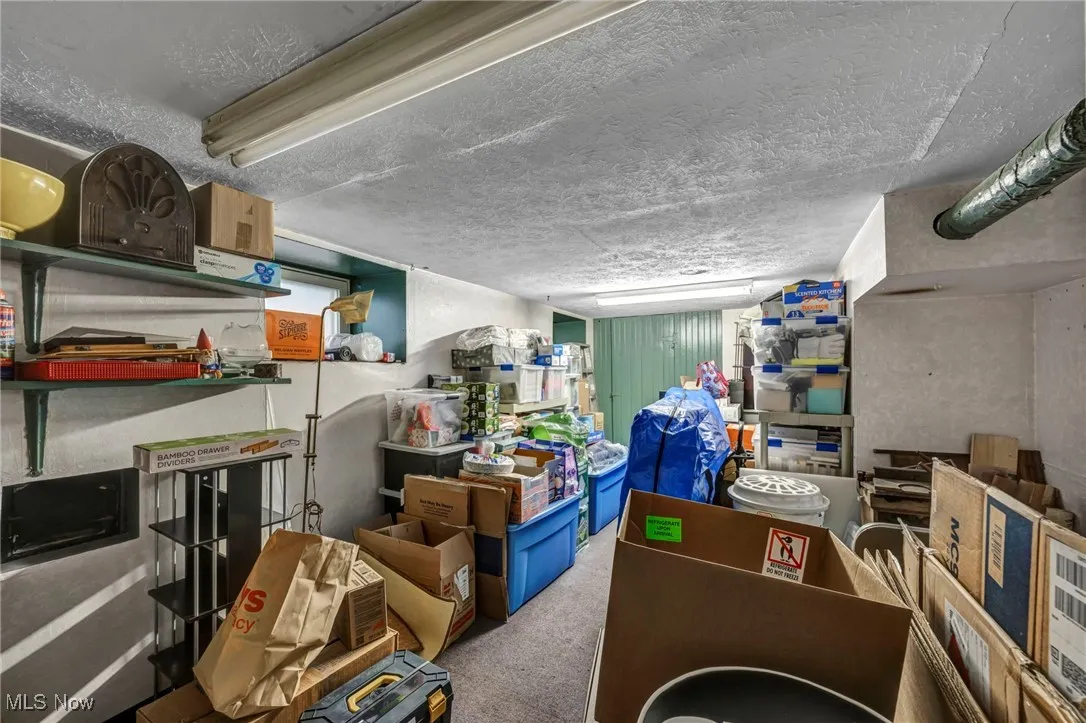 View of storage area