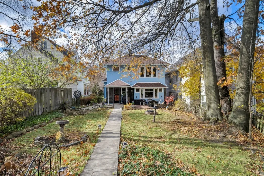 View of traditional style home