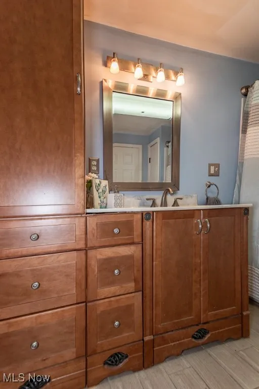 Bathroom cabinets for ample storage