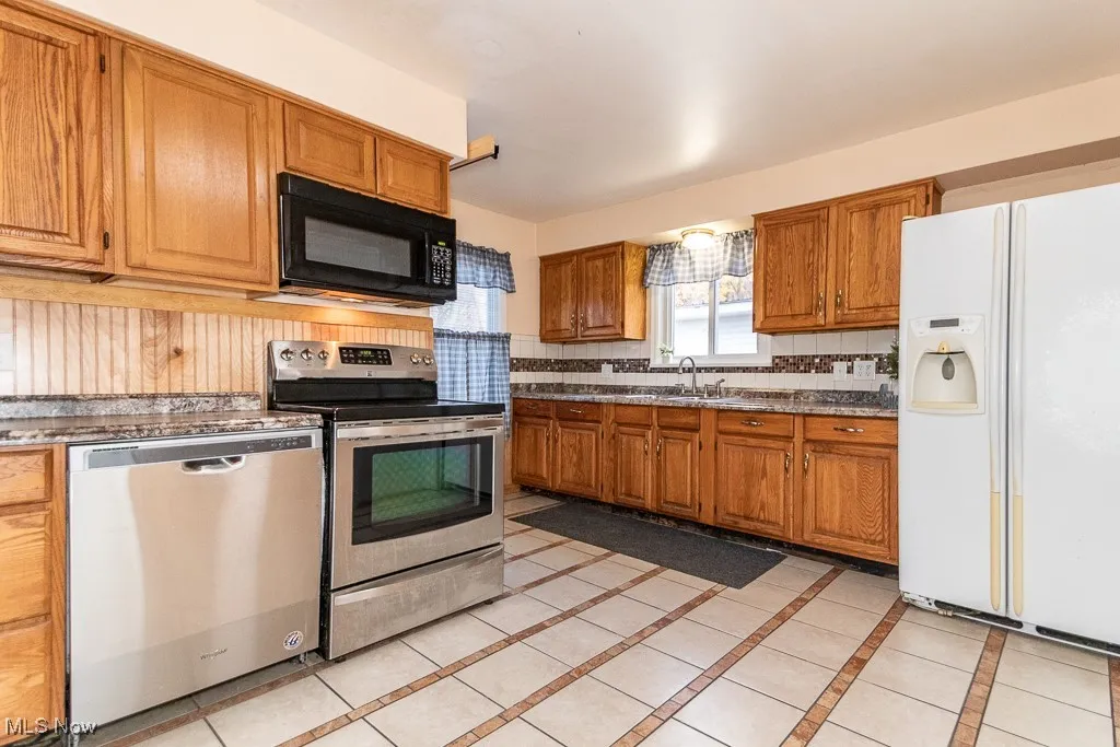 Generous cabinetry and counter space