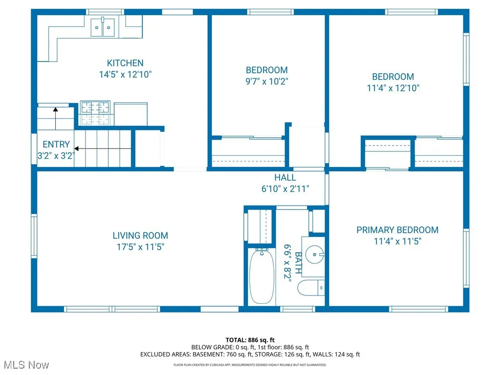 View of floor plan / room layout