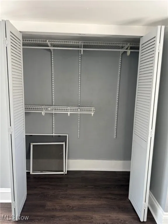 View of closet