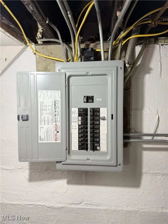 Utilities with electric panel