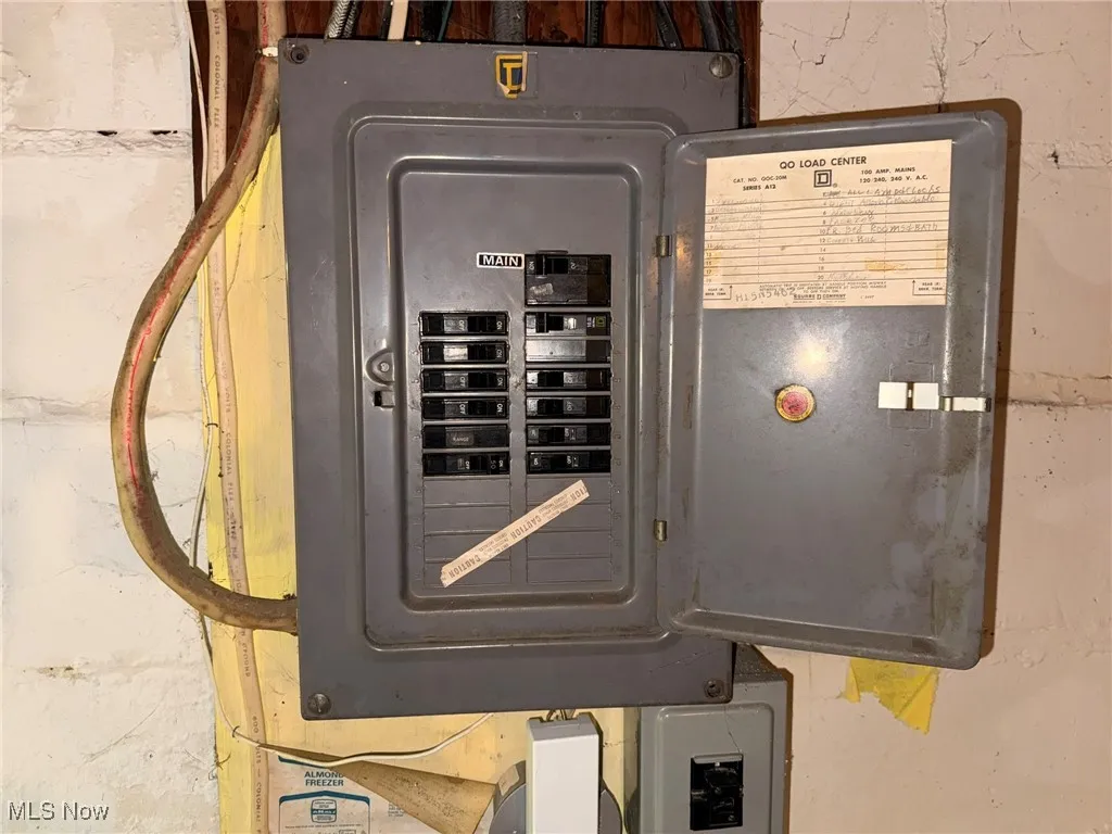 Utilities featuring electric panel