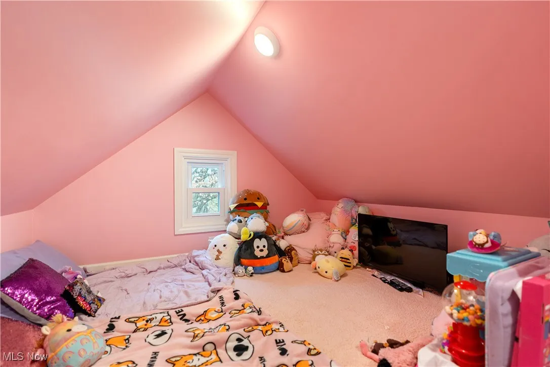 Playroom or storage on the second floor.