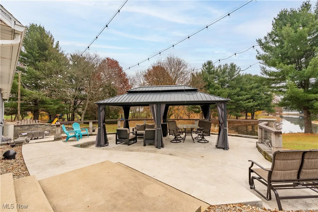 Fabulous outdoor entertaining options at this home.