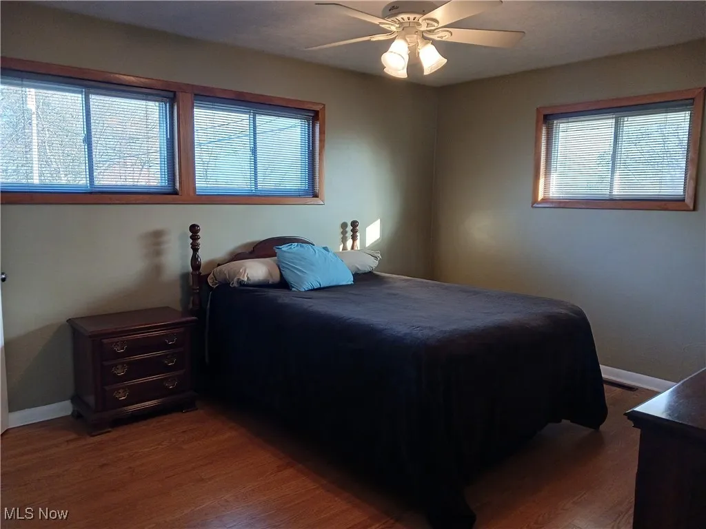 Bedroom #1 with attached 1/2 bath