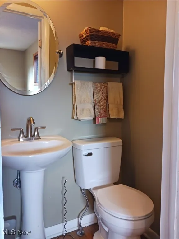 Bedroom #1 Half bath