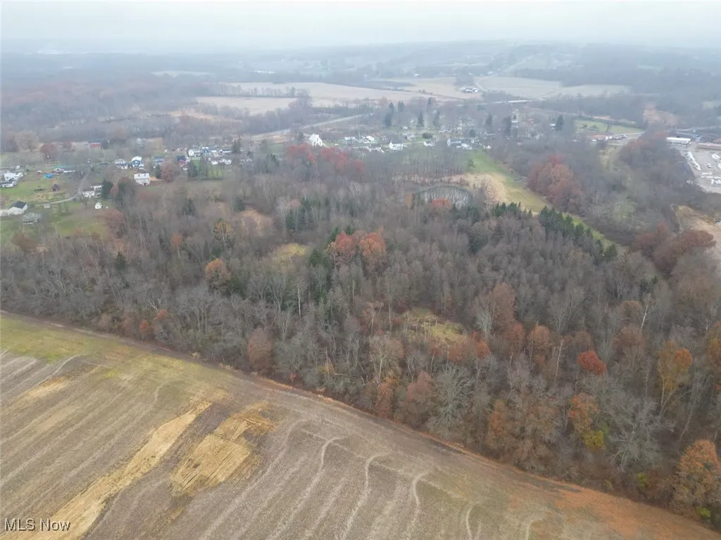 Aerial overview of property's location