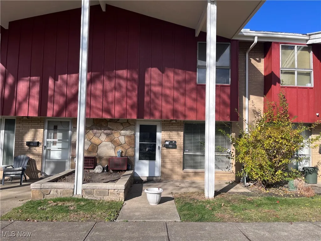 Entrance to property with covered porch