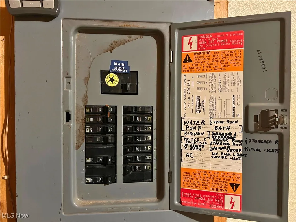 Utilities featuring electric panel