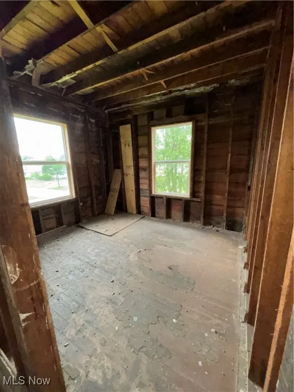 Misc room featuring healthy amount of natural light