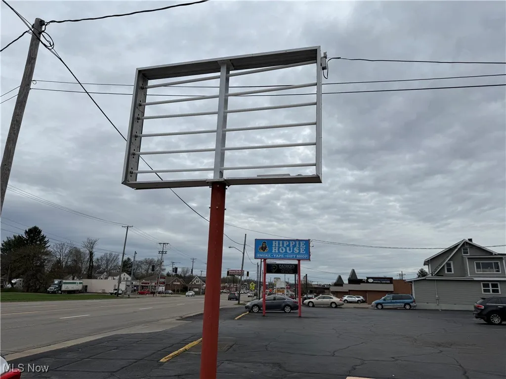 View down the street