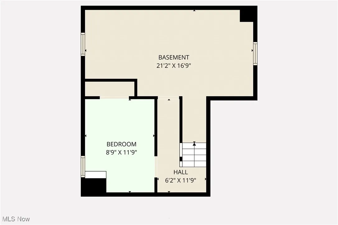 View of floor plan / room layout