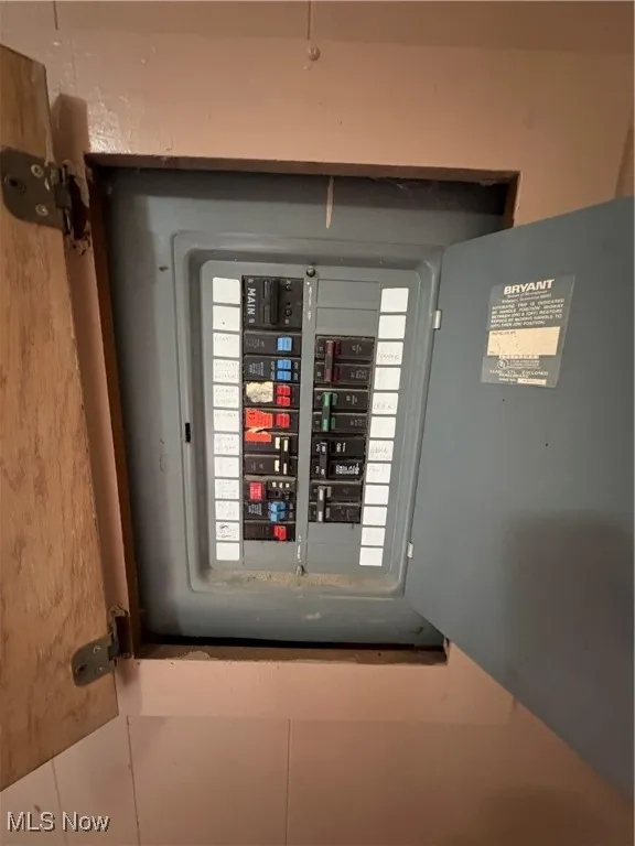 Utilities featuring electric panel