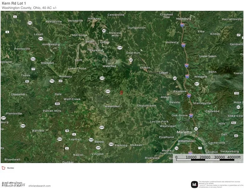 Map of property location