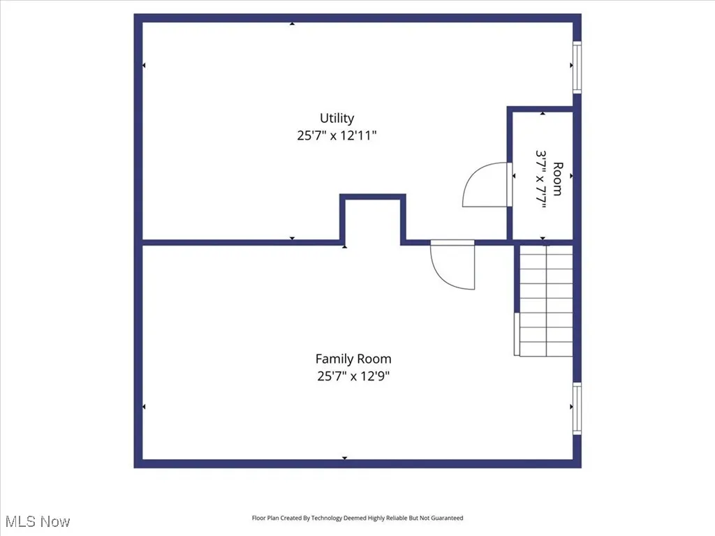 View of floor plan / room layout