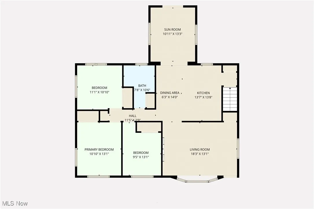 View of home floor plan