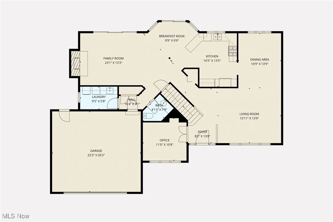 View of floor plan / room layout