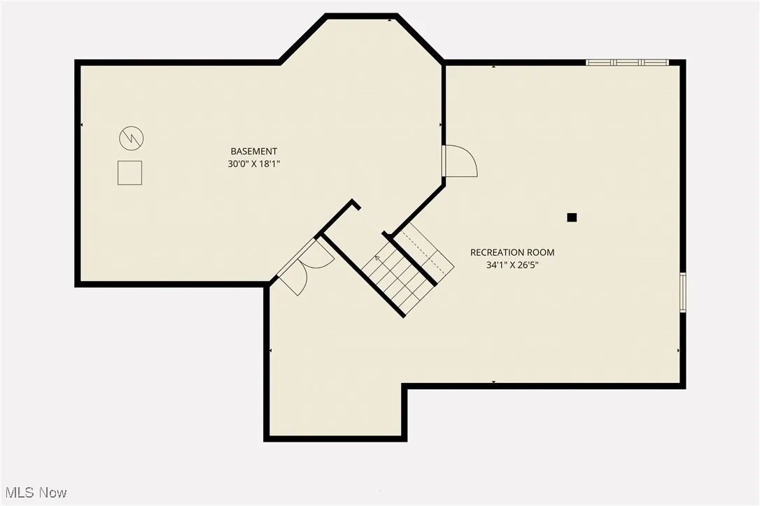 View of floor plan / room layout
