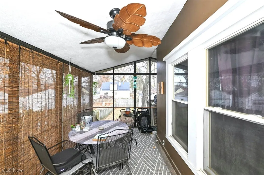 *I JUST LOVE THIS SPACE! SLOPED CEILING, MODERN CEILING FAN, SCREENS, SHADES AND THIS IS A GREAT AREA THAT THIS HOME HAS THAT NO OTHER HAS!! ~