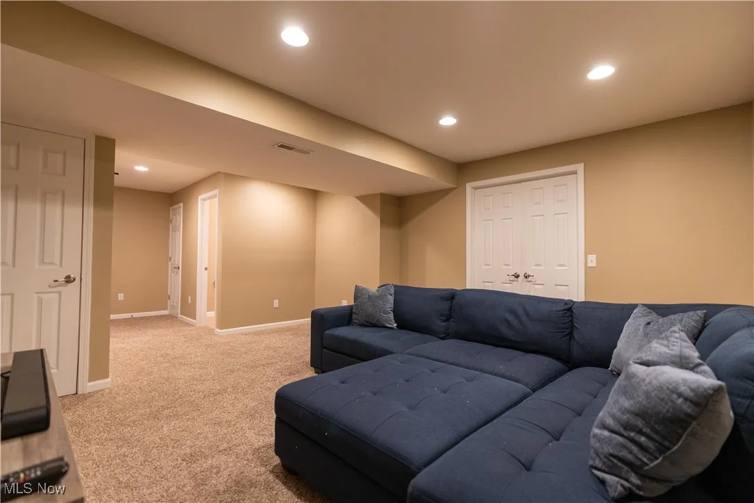 Rec Room has storage space