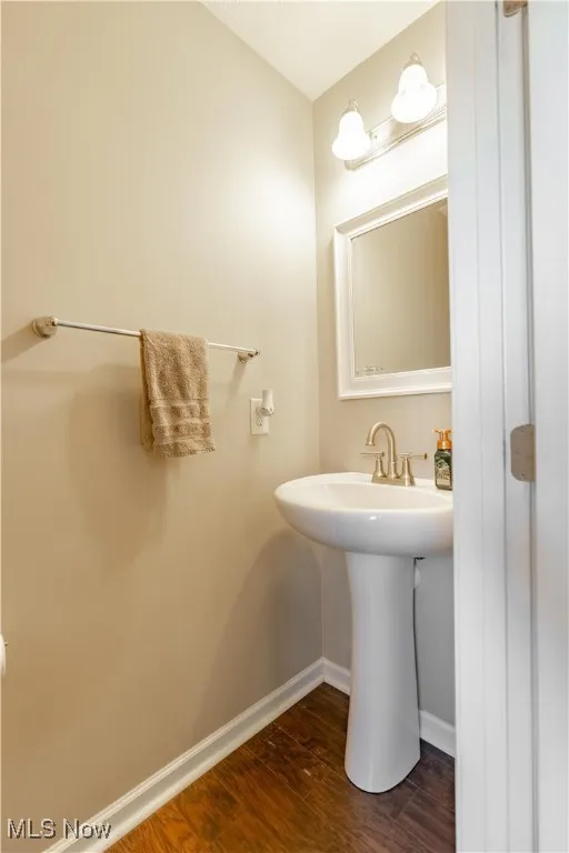 Half Bathroom on main floor