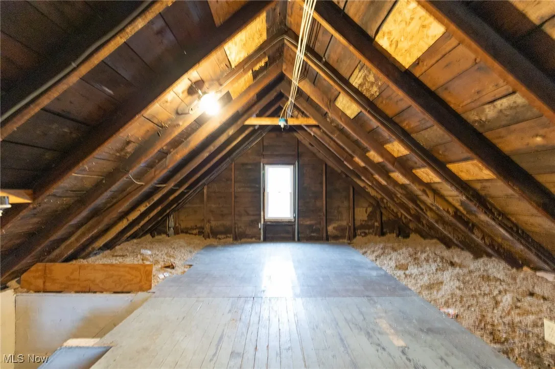 View of attic