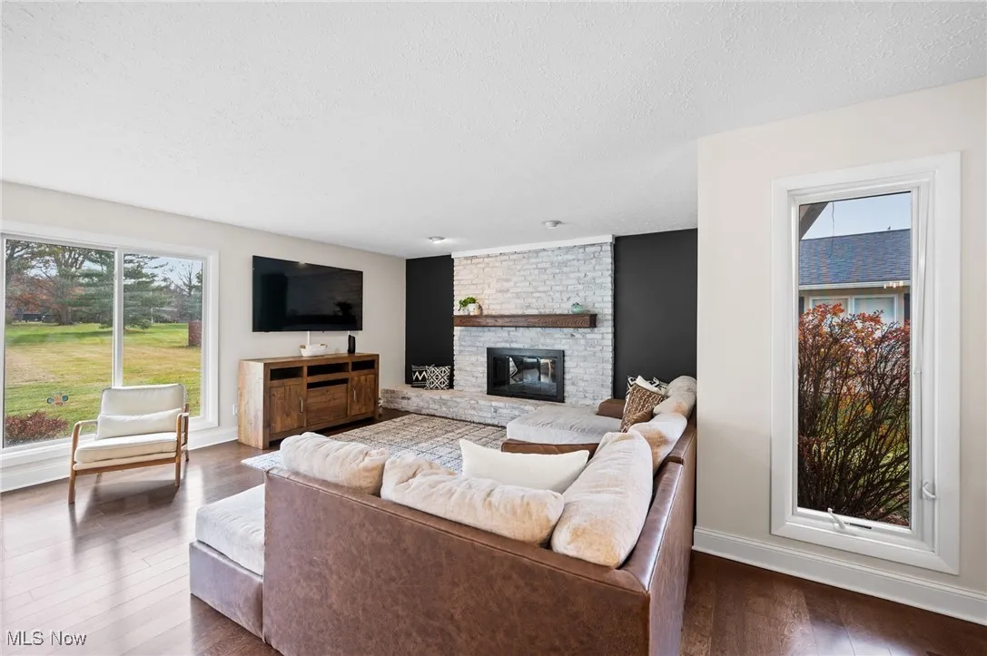 Spacious living area, with flexible floor plan