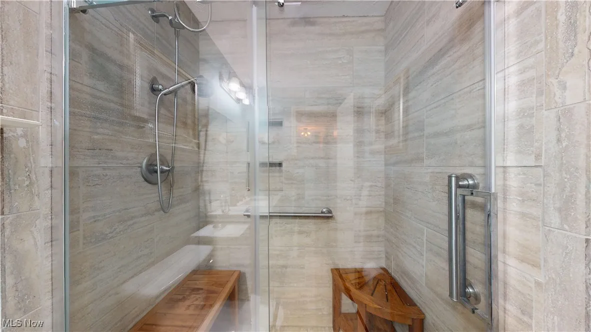 SHOWER IN BATHROOM