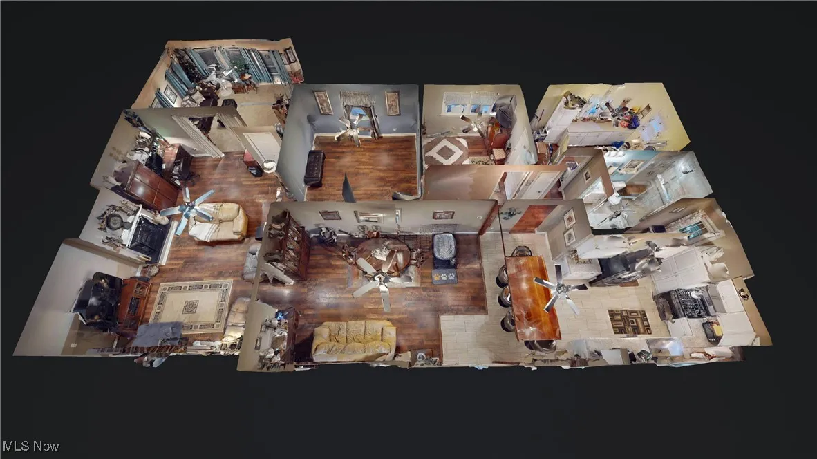 3D MODEL OF FLOOR PLAN