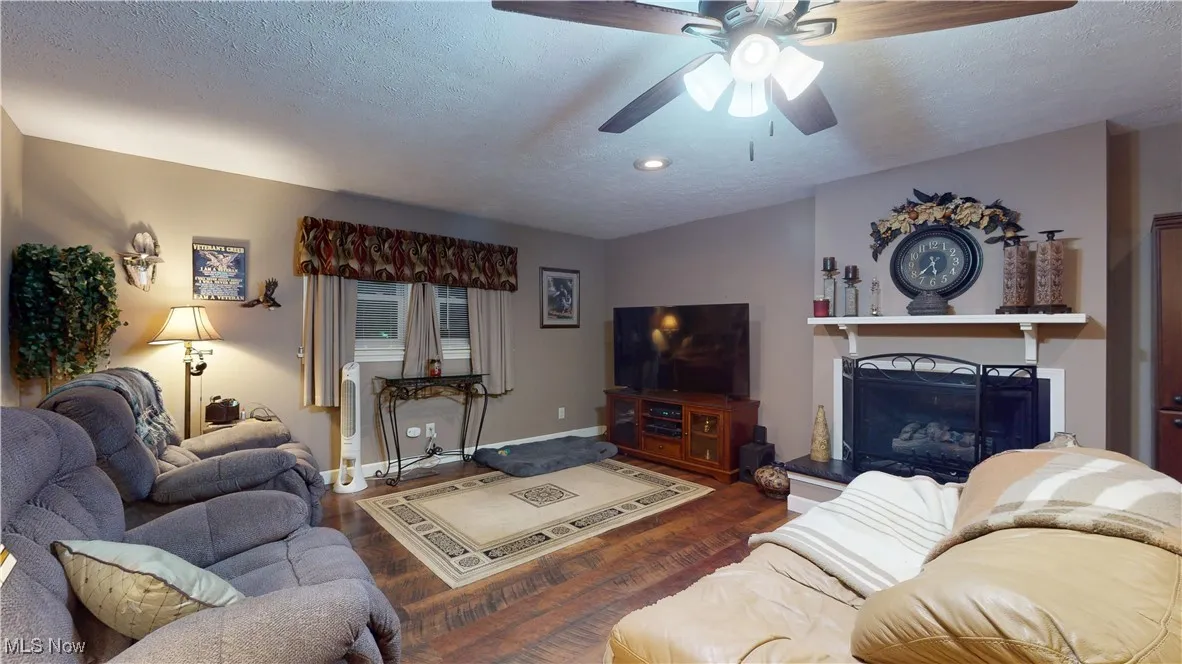 FIREPLACE IN LIVING ROOM