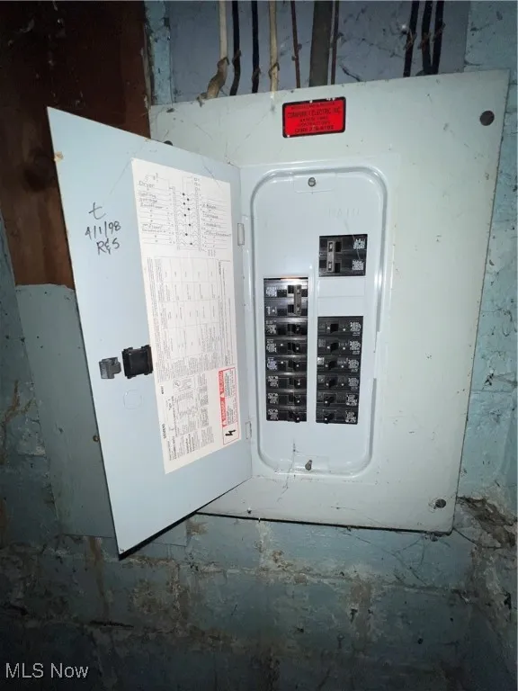 Utilities featuring electric panel