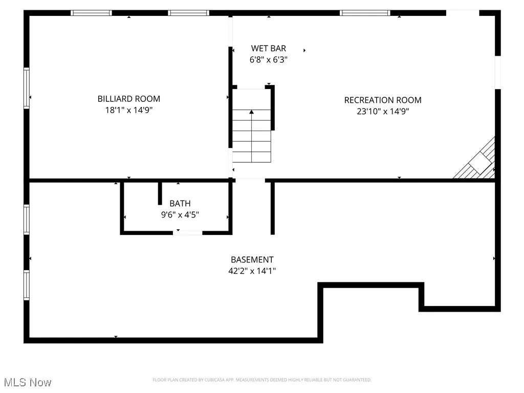 View of room layout