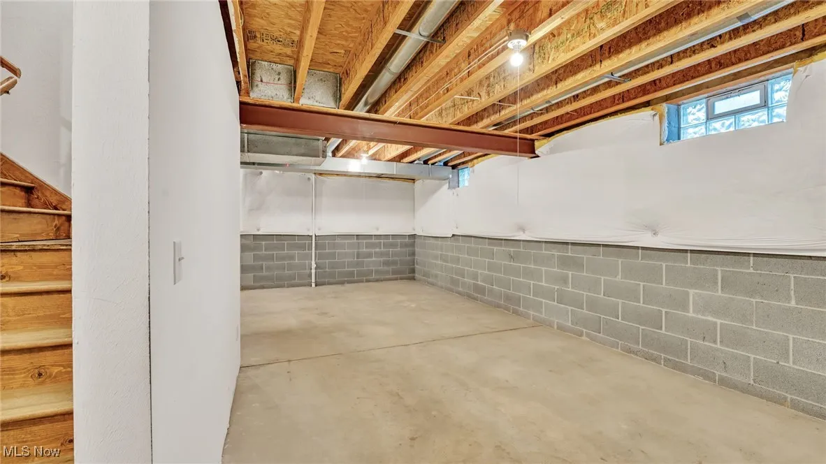 View of basement