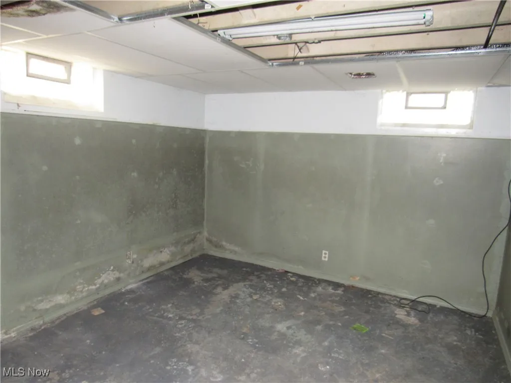 View of basement