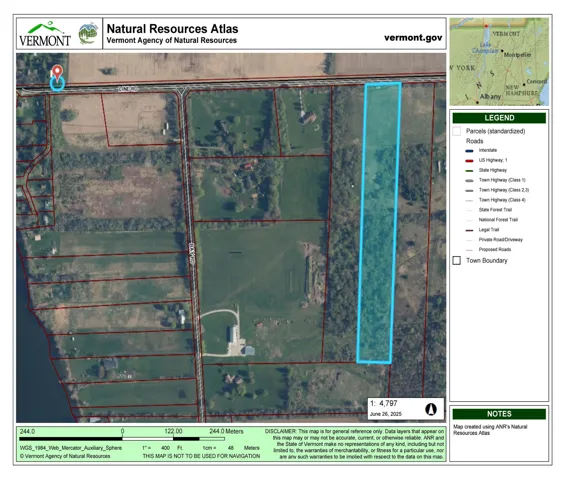 54 Line Road, Alburgh, VT 05440, ,Land,For Sale,Line,5048905