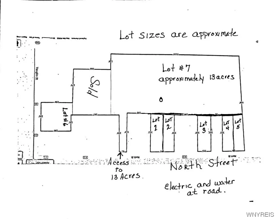 Vl Vaughn Street Lot #6, Concord, New York 14141, Concord, New York 14141, ,Land,For Sale,Vl Vaughn Street Lot #6, Concord, New York 14141,0,B1508073