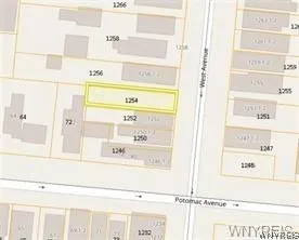 1254 West Avenue, Buffalo, New York 14213, Buffalo, New York 14213, ,Land,For Sale,1254 West Avenue, Buffalo, New York 14213,0,B1516753