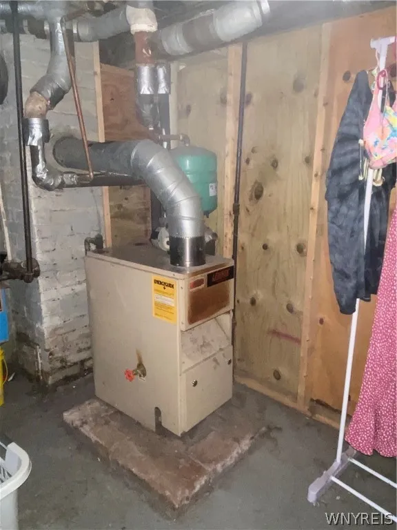 Boiler in basement