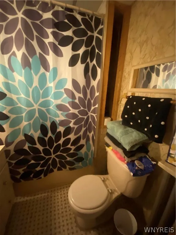Lower bathroom