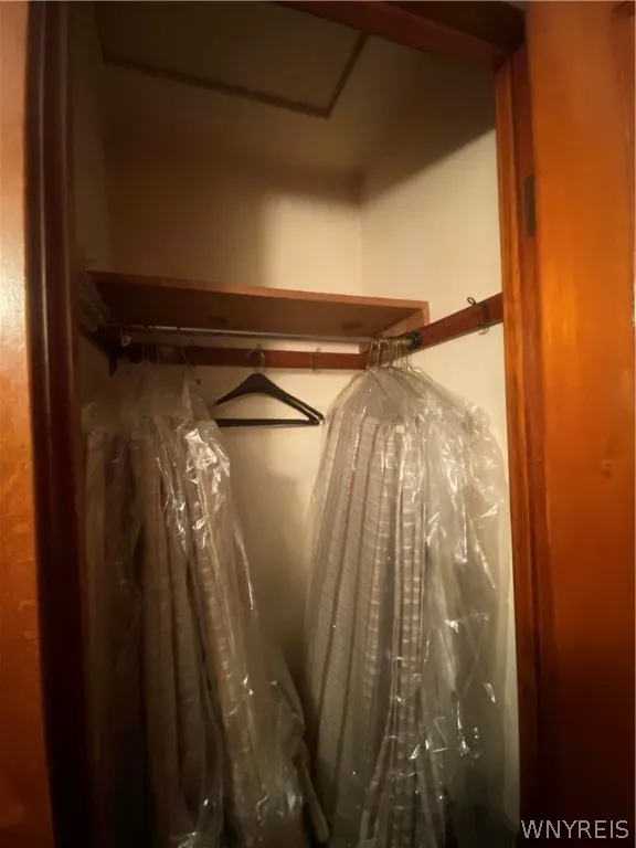 Bedroom closet upstairs
