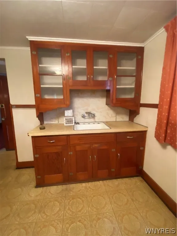 Upstairs kitchen
