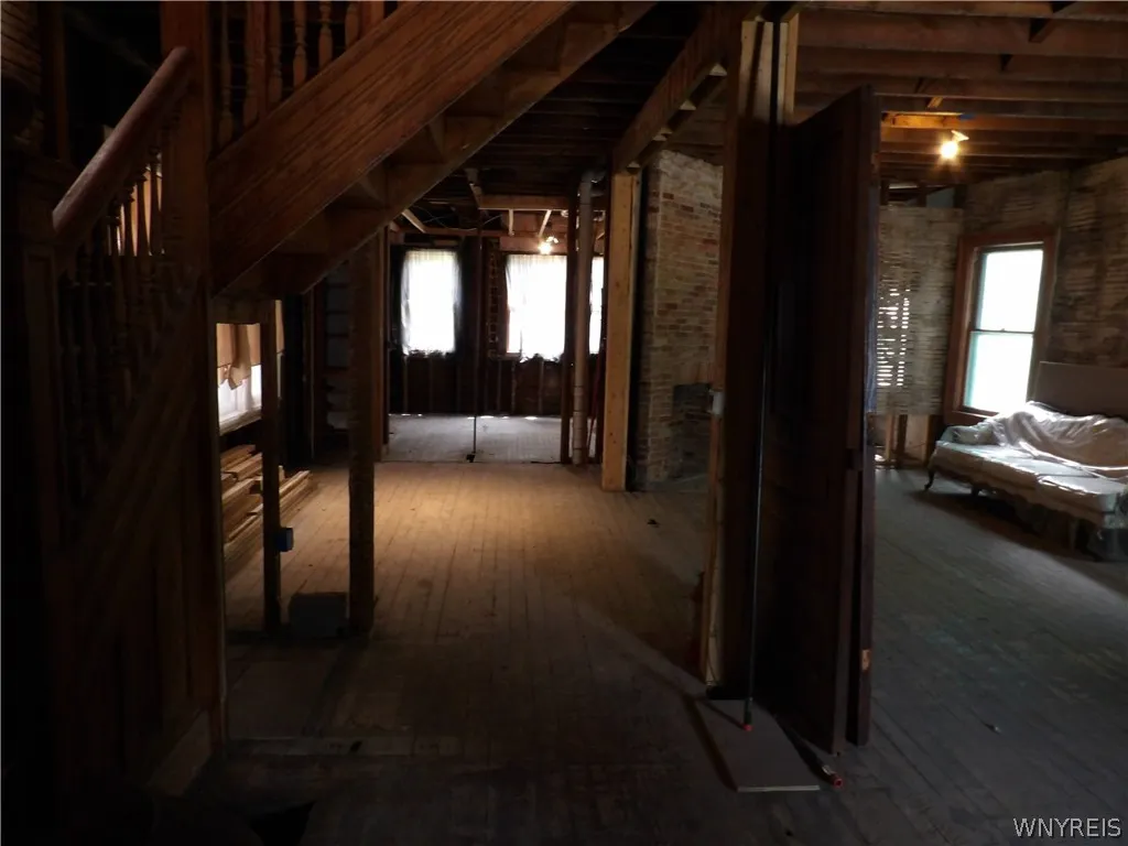 Front hallway and Dining Room and part of Living room