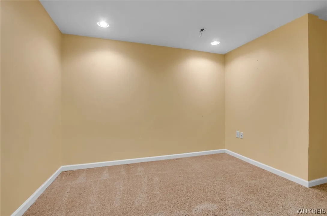 5th bedroom with closet in basement
