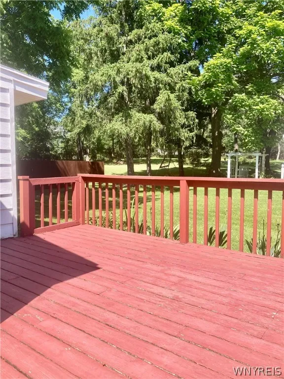 Back deck