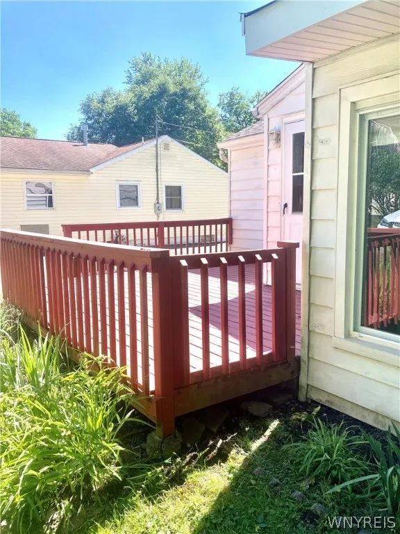 Back deck